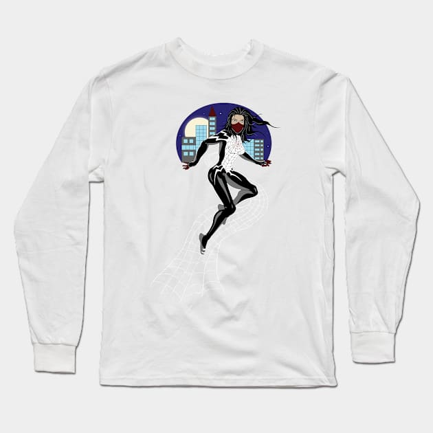 Surfing On The Web Long Sleeve T-Shirt by RedBat